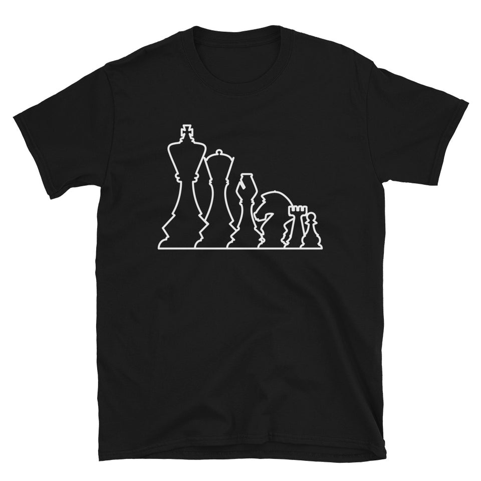 Chess Pieces Shirt | Chess Gift Tshirt | Chess Unisex T-Shirt