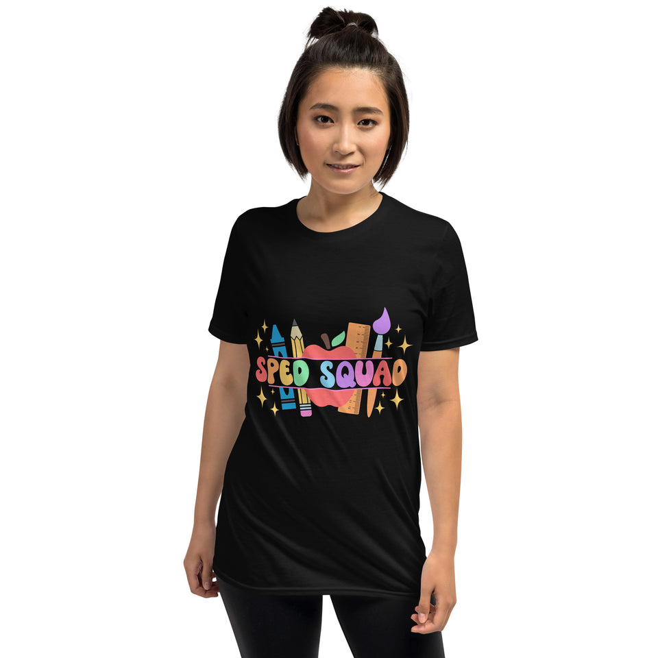 Special Education Teacher Shirts | SPED Squad | Special Education Teacher Gifts | Special Education Teacher Unisex T-shirt