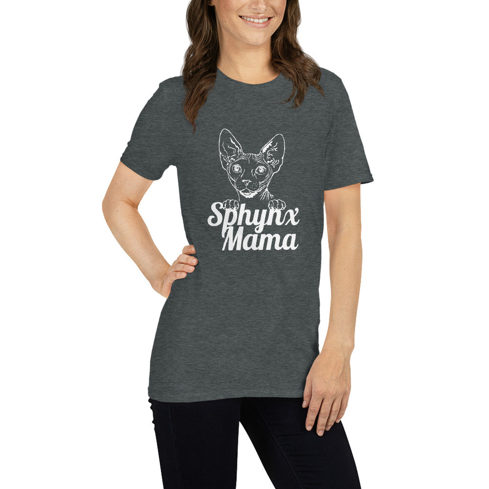 Sphynx Cat Shirt | Sphynx Cat Gifts | Sphynx Mama Sphynx Mom Sphynx Mum Cat Unisex T-Shirt