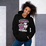 Whoever Said Diamonds Are A Girl's Best Friend Never Had A Pitbull Pink Unisex Hoodie Whoever Said Diamonds Are A Girl's Best Friend Never Had A Pitbull Pink Unisex Hoodie