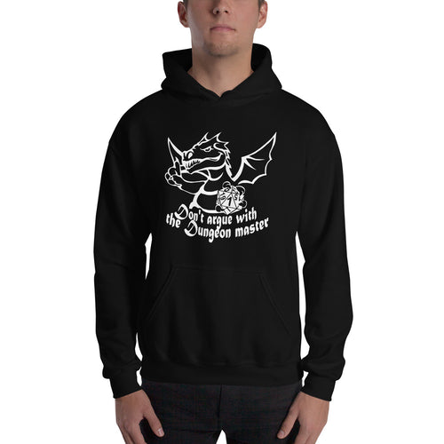 Don't Argue With The DM RPG Dice Hoodie | Dungeon Master Hoodie | Tabletop RPG | Tabletop Games | RPG Hoodie | Role Playing Game Unisex Hoodie